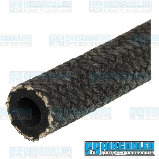 Brake Fluid Hose, 7mm, Braided, VW Bug, Super Beetle, Ghia, Bus, Type 3